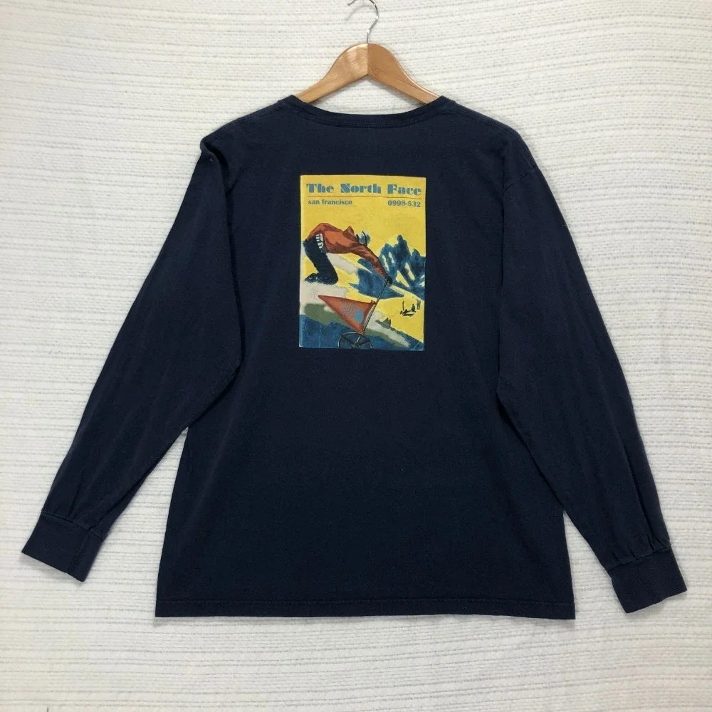 The North Face Long Sleeve Graphic Tee Never Stop Exploring‎ M